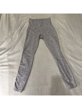 Lululemon Train Times 7/8 Pant 25" in Gray Size 4 (0075)